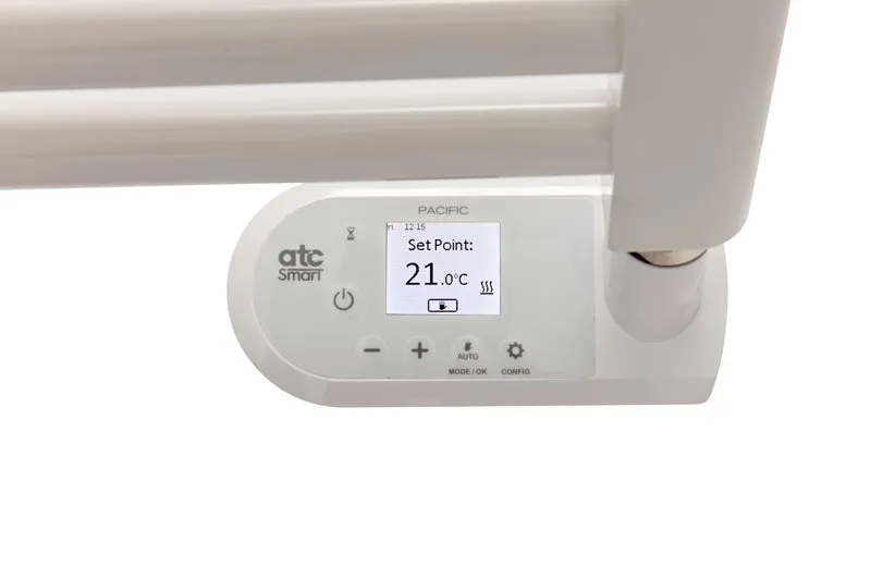 ATC RFTR920WH Pacific RF Smart Heated Towel Radiator White 450W 0.45kW
