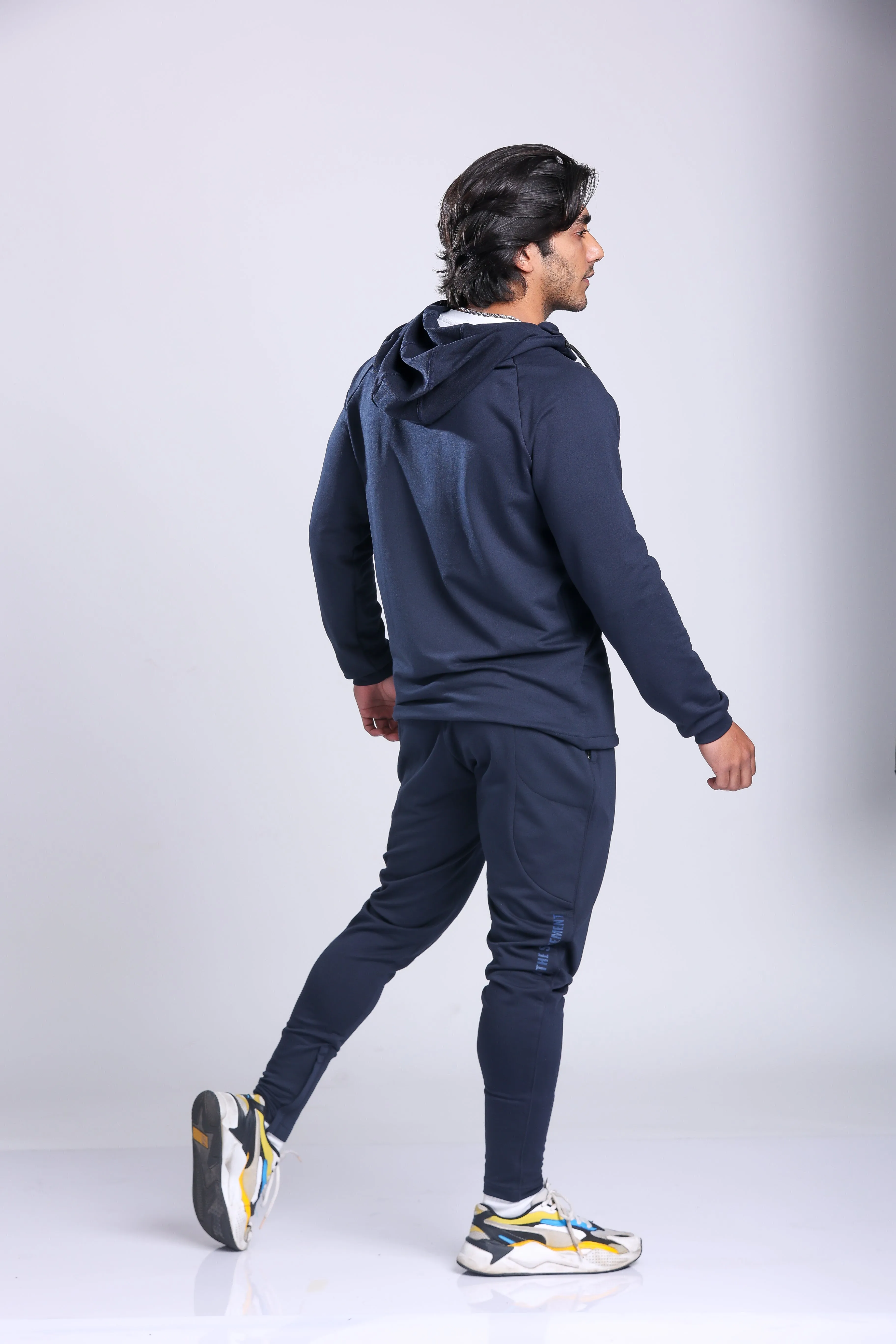 Athletic Training Tracksuit- Navy
