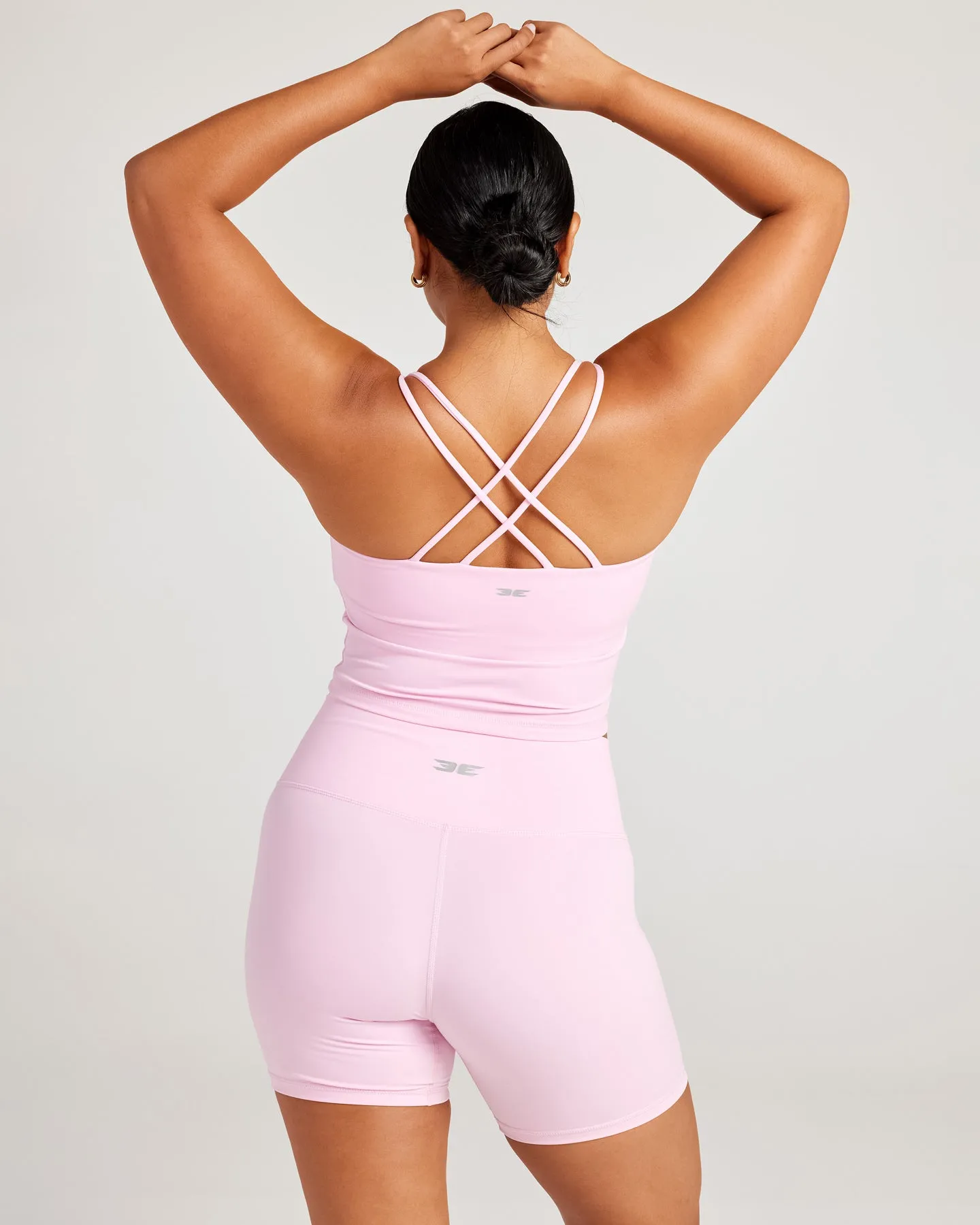 Aura Thin Strap Tank - Candy Pink