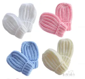 Baby Ribbed Mitts