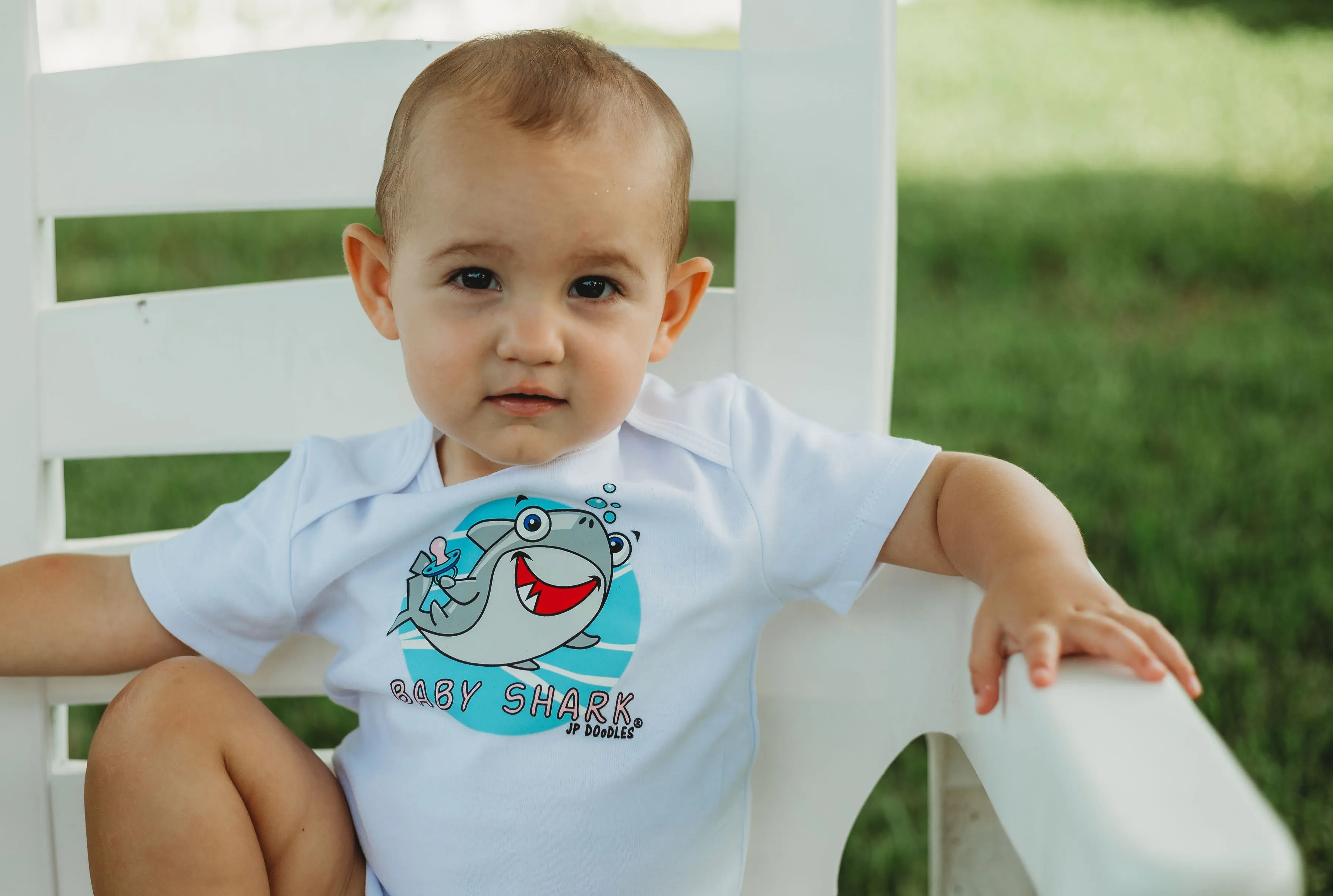 Baby Shark Baby Bodysuit