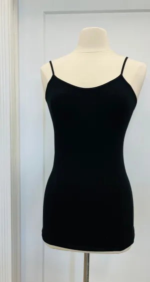 BAMBOO SPAGHETTI TANK - black or white