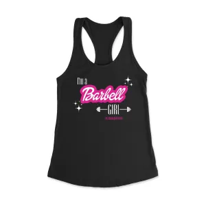 Barbell Girl Racerback Tank Top