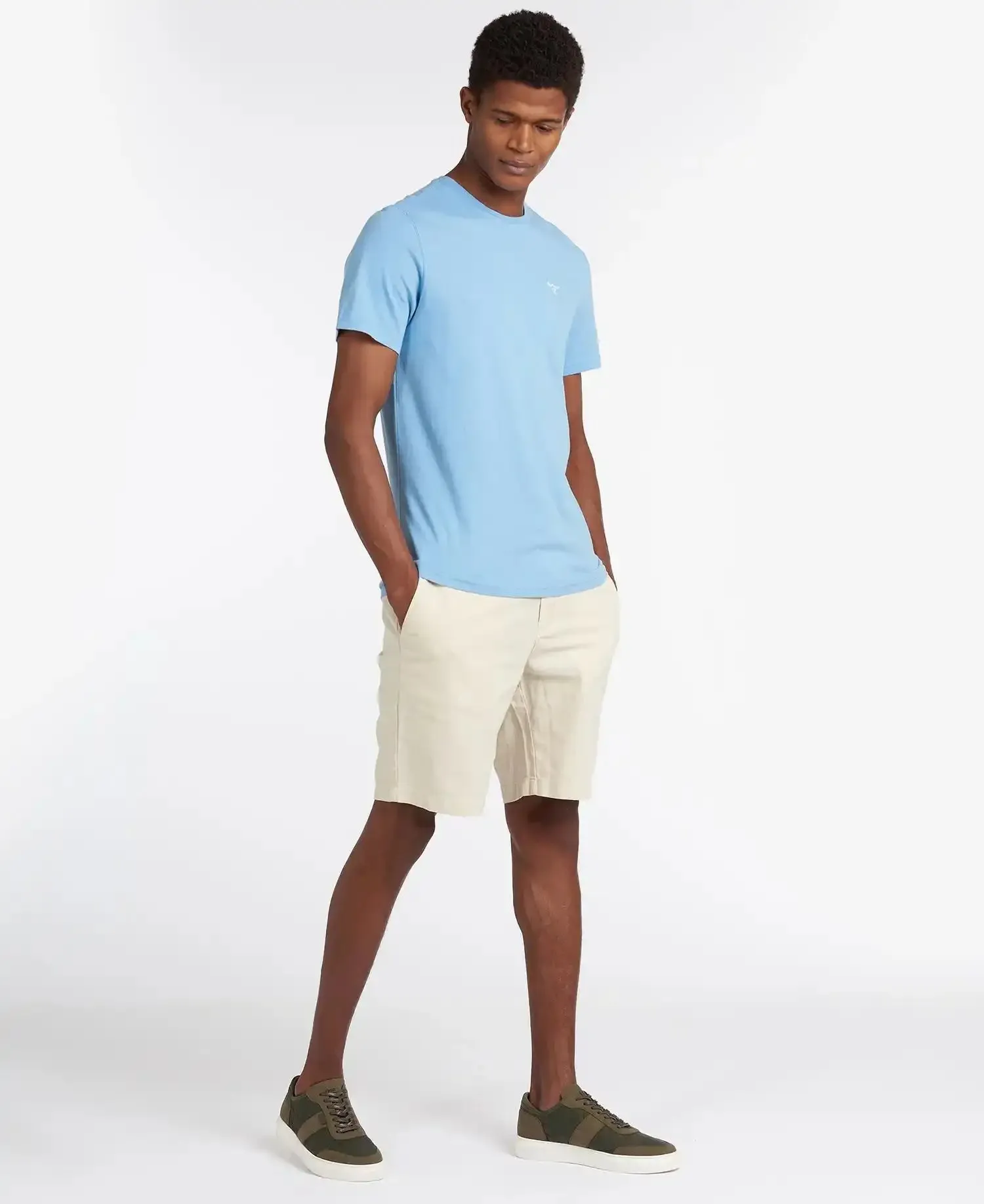 Barbour Men's Essential Sports T-Shirt Blue
