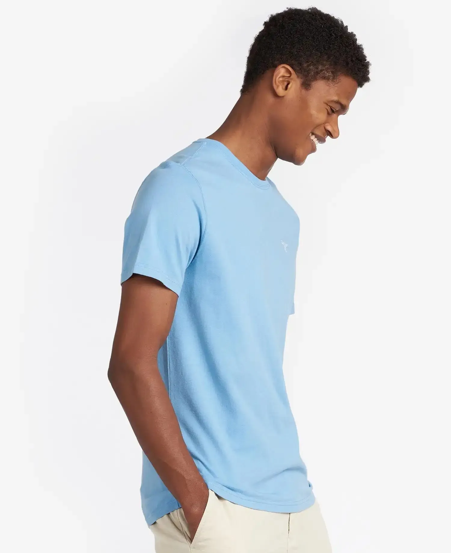 Barbour Men's Essential Sports T-Shirt Blue