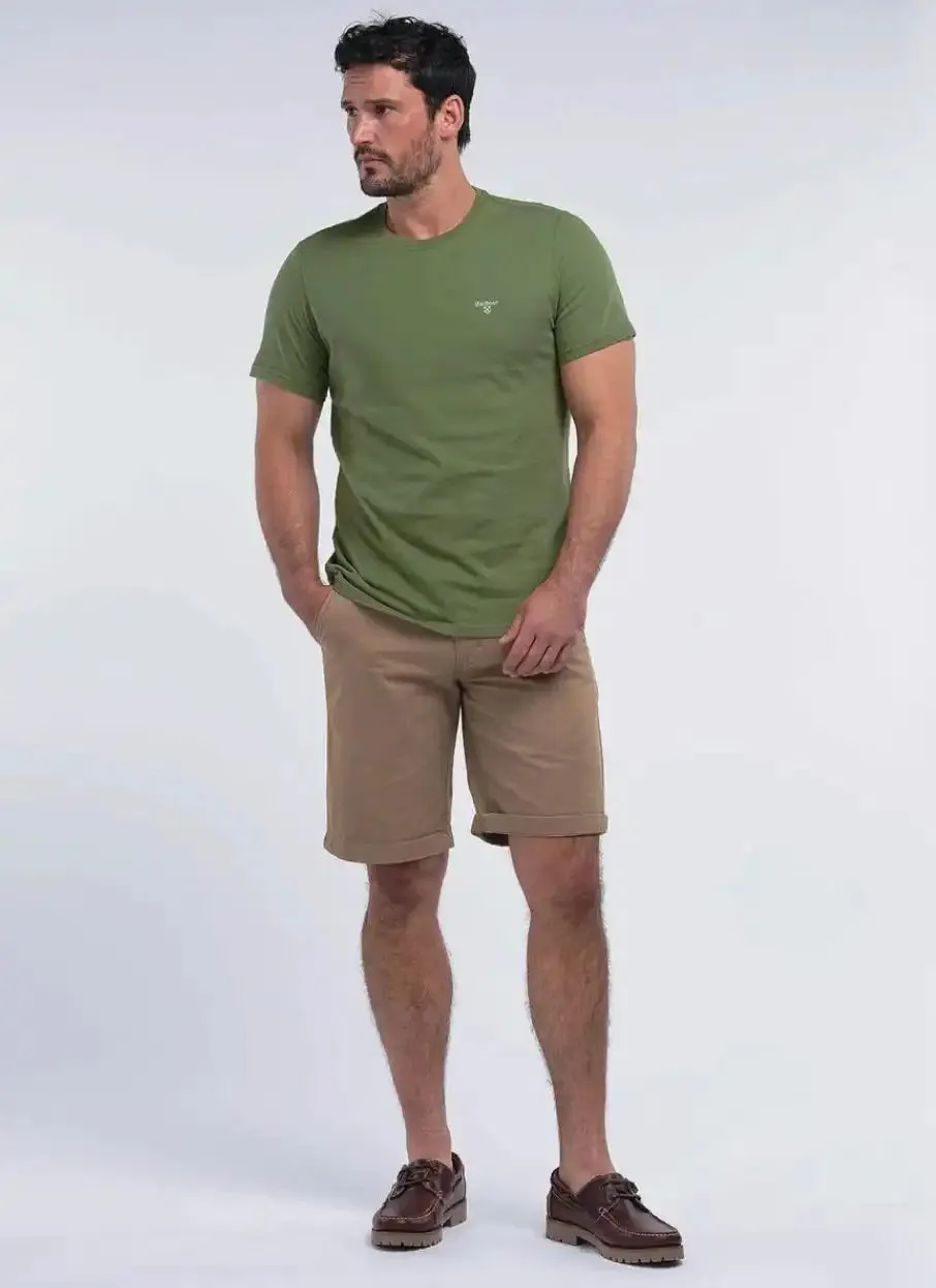 Barbour Men's Essential Sports T-Shirt Burnt Olive