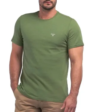 Barbour Men's Essential Sports T-Shirt Burnt Olive