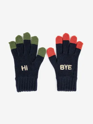 B.C Colored Fingers Knitted Gloves