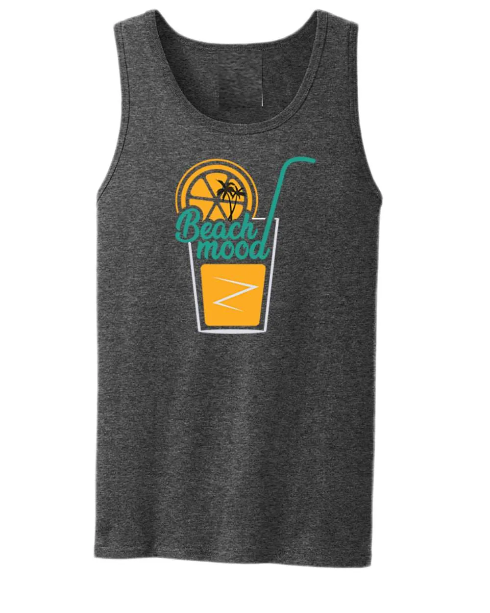 Beach mood tank top, summer tank top, beach party tank top