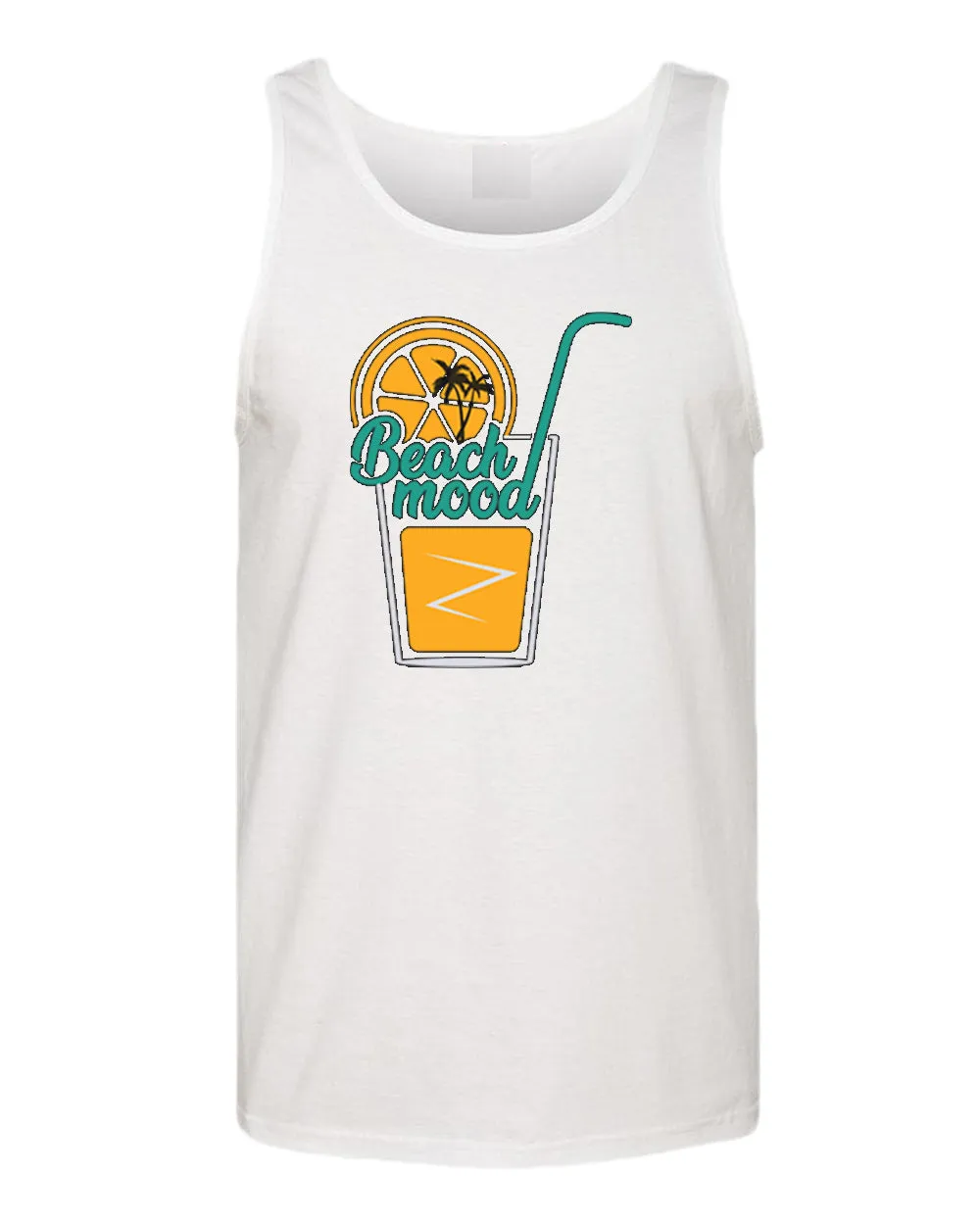 Beach mood tank top, summer tank top, beach party tank top