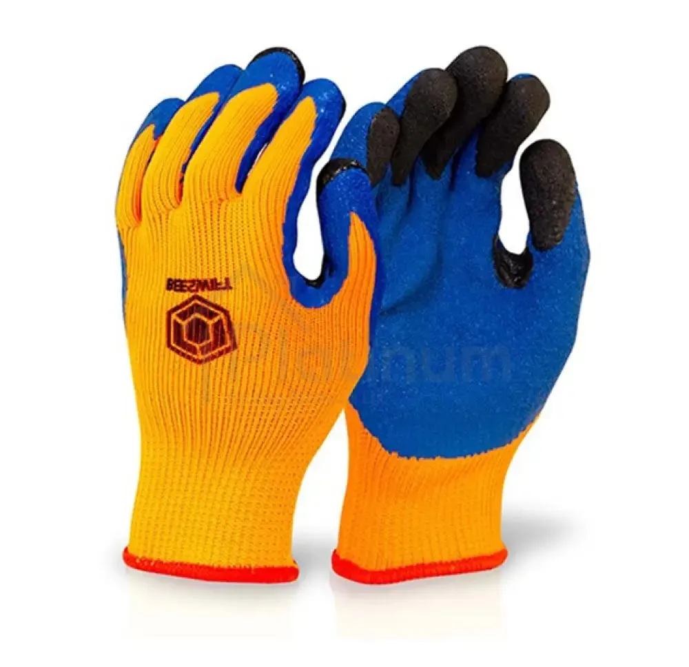 Beeswift Thermo Star Fully Dipped Latex Palm Thermal Grip Gloves