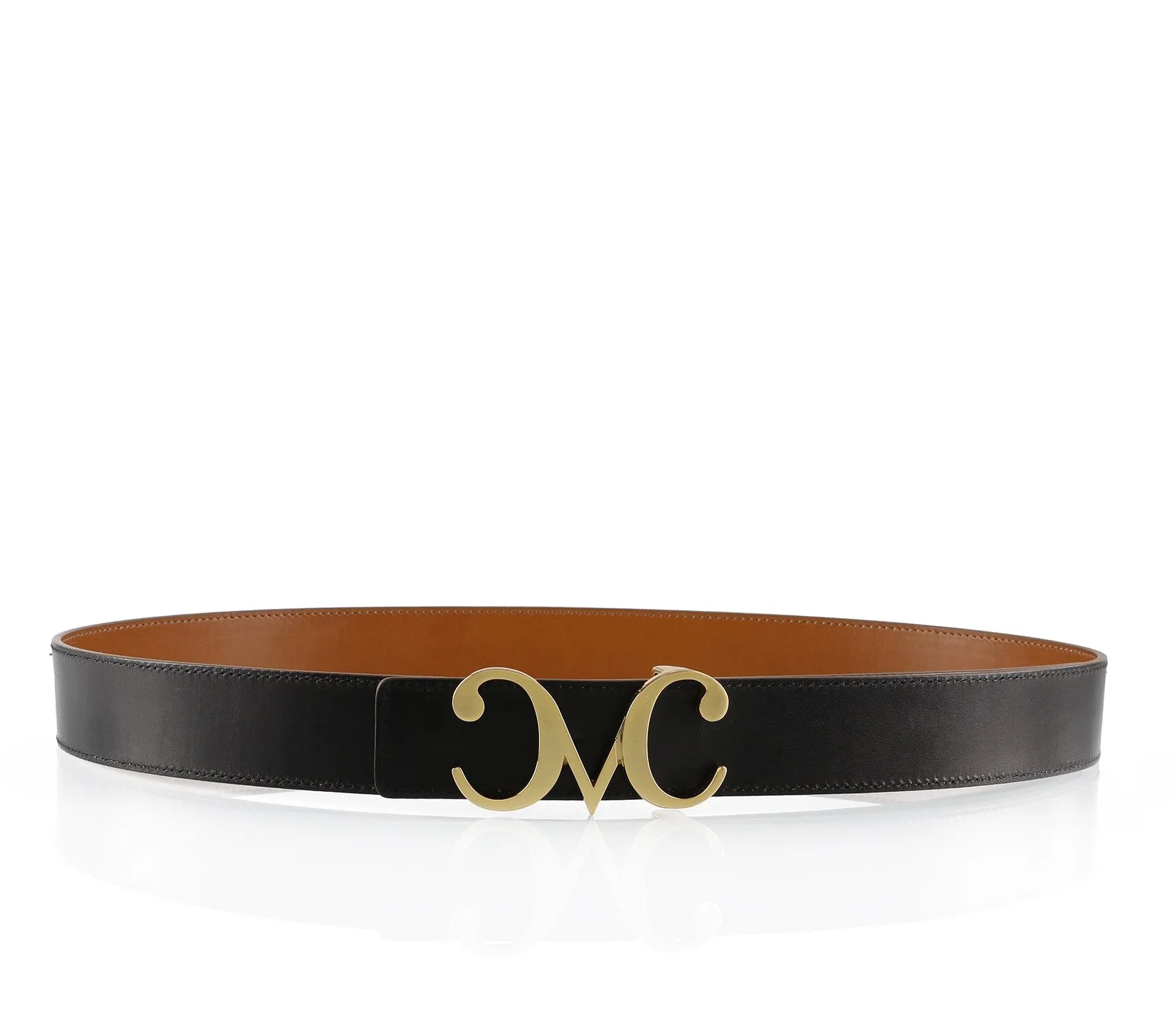 Belt - Black/Brown - reversible   buckle