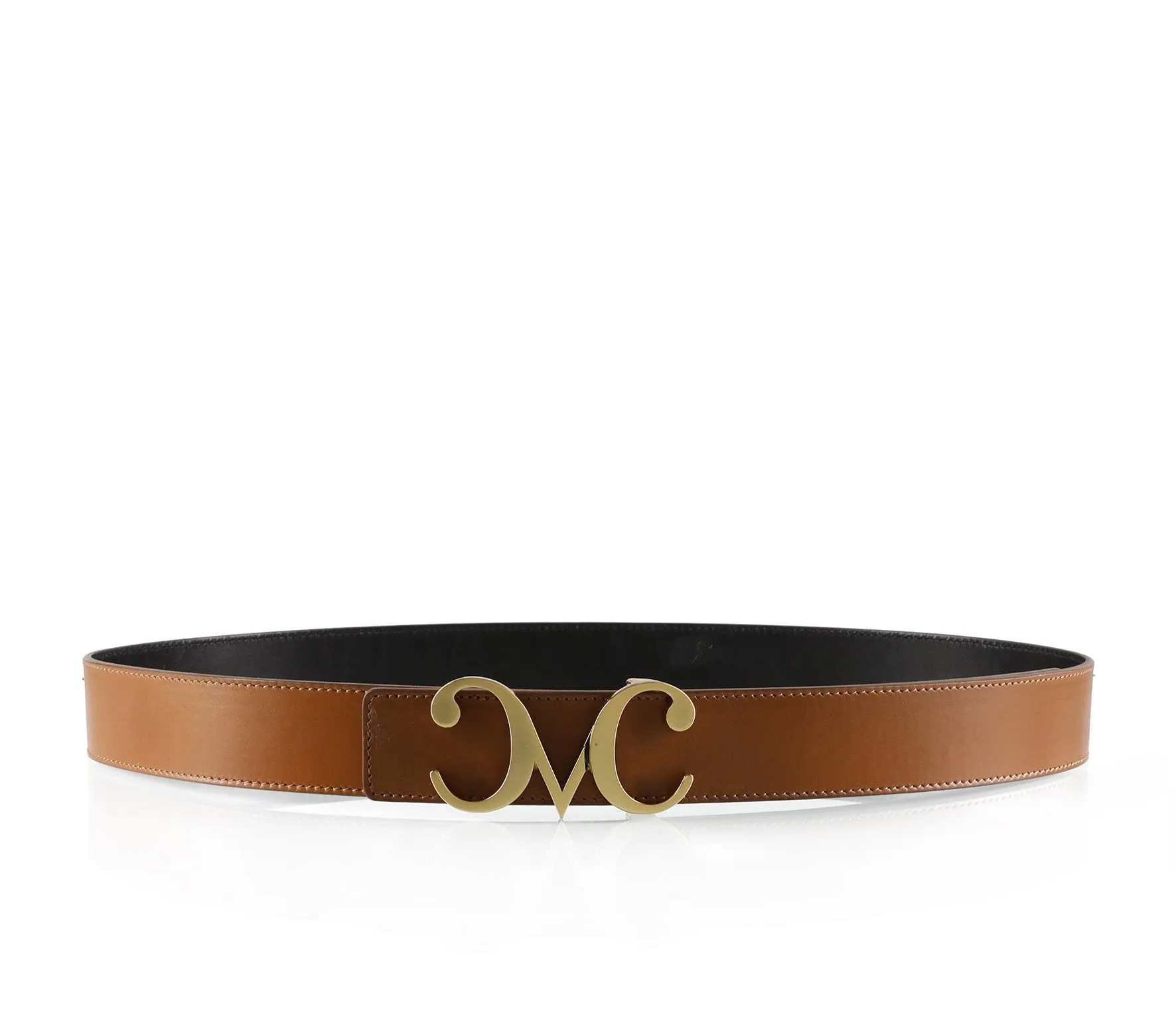 Belt - Black/Brown - reversible   buckle