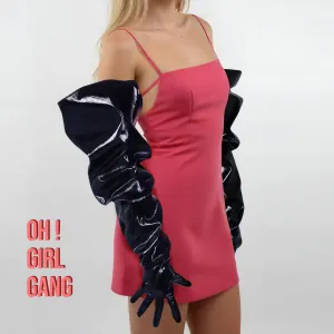 Big Puff statement gloves, Oversized