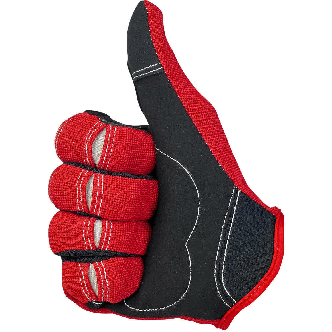 Biltwell - Moto Gloves - Red/Black/White