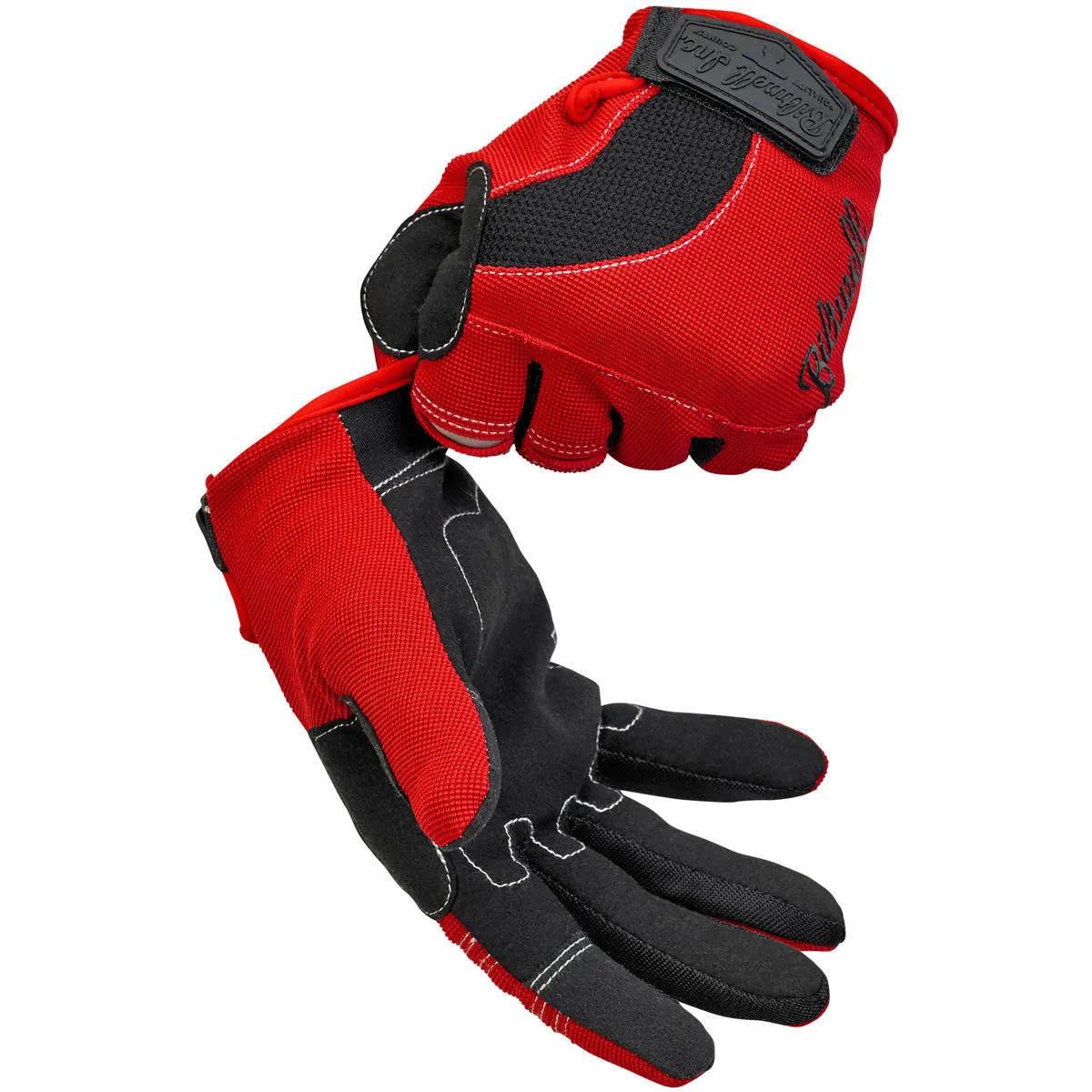 Biltwell - Moto Gloves - Red/Black/White