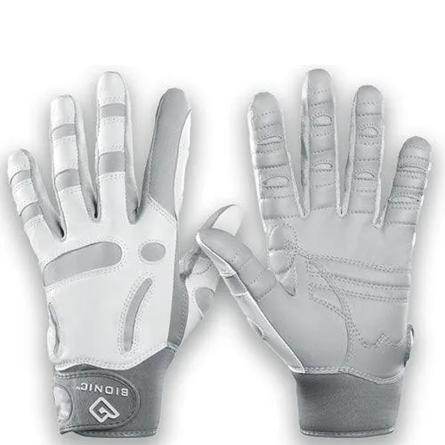 Bionic Ladies ReliefGrip Golf Glove S Silver (GFRF-W-L-SV-SM) LH