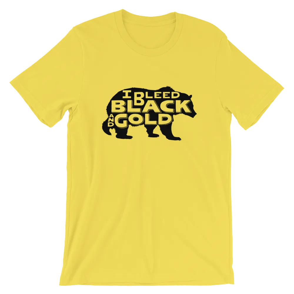 Black and Gold Bear