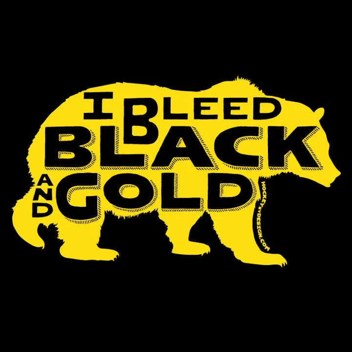 Black and Gold Bear