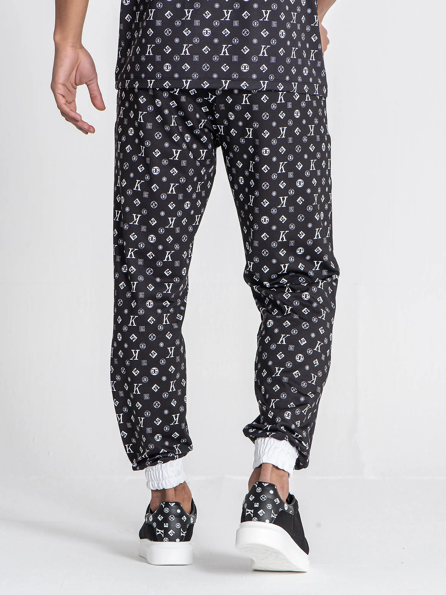 Black Attitude Joggers