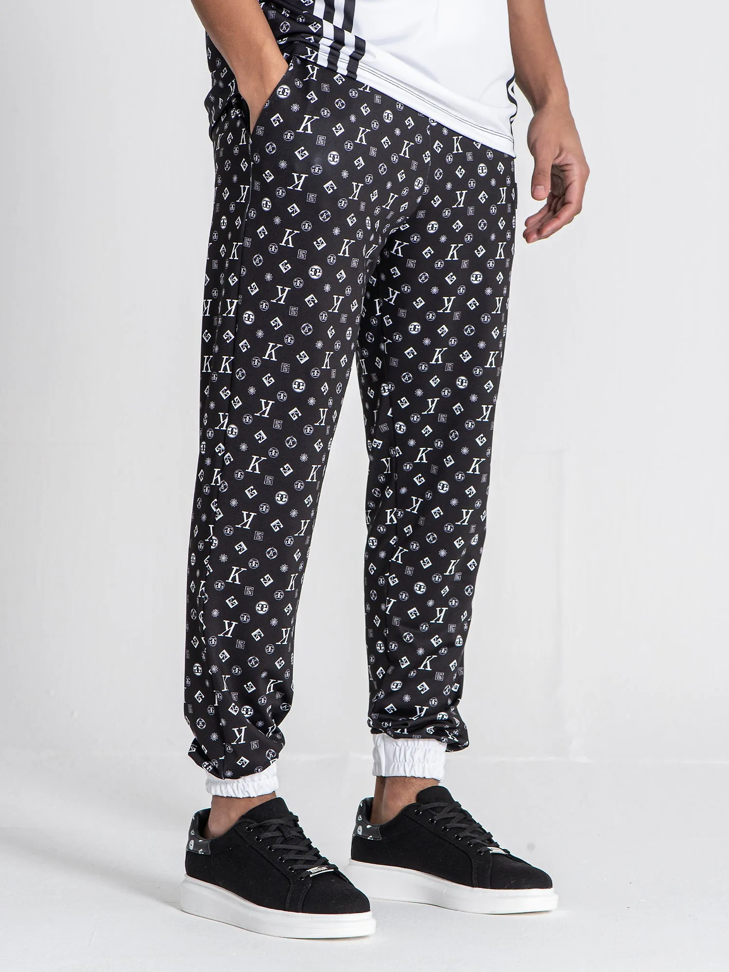 Black Attitude Joggers