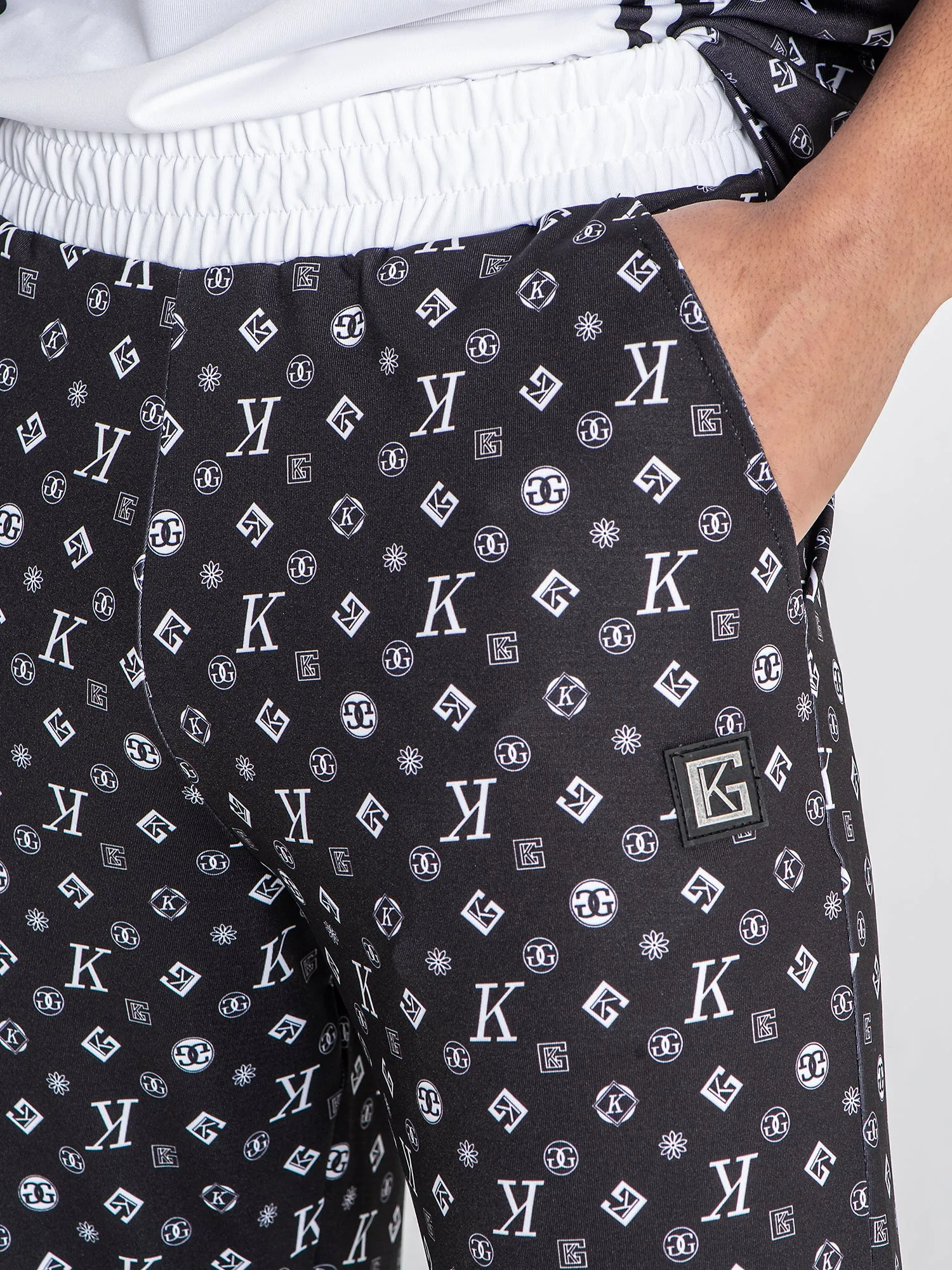 Black Attitude Joggers