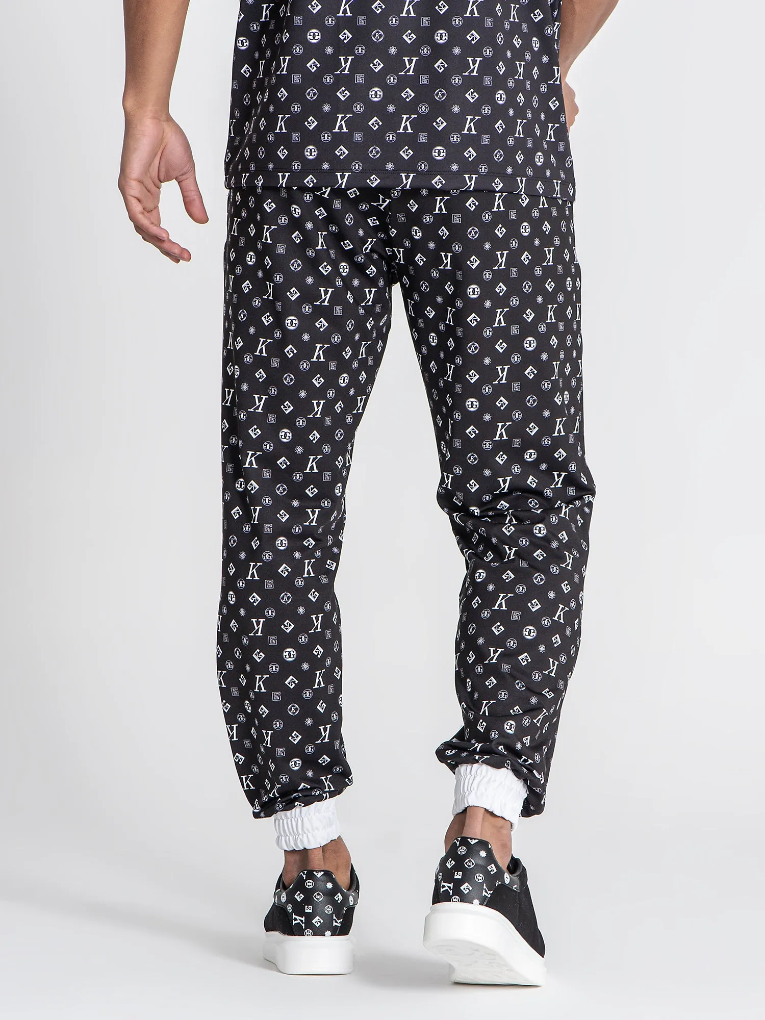 Black Attitude Joggers
