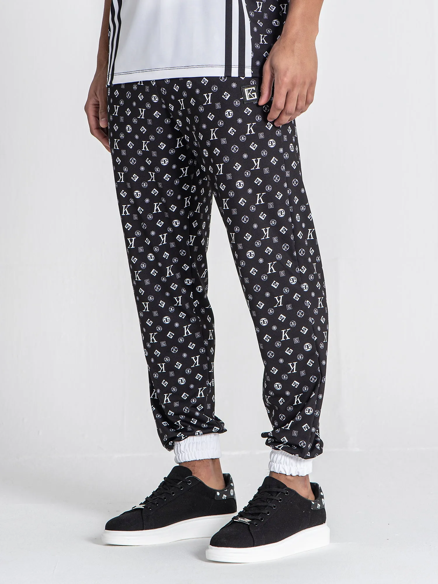 Black Attitude Joggers