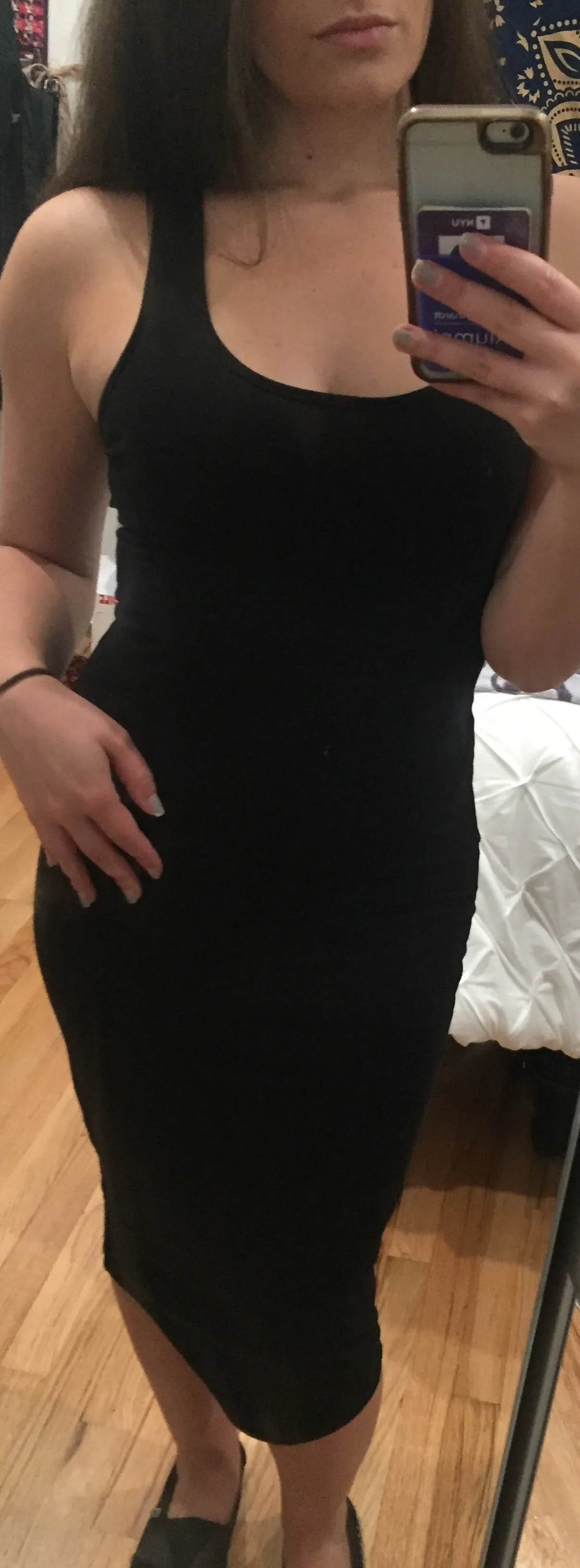 Black Bodycon Tank Dress