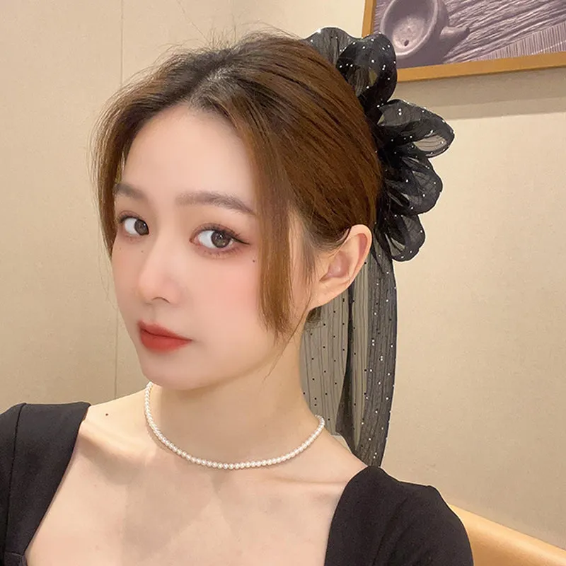 Black Bow Hairpin UB98584