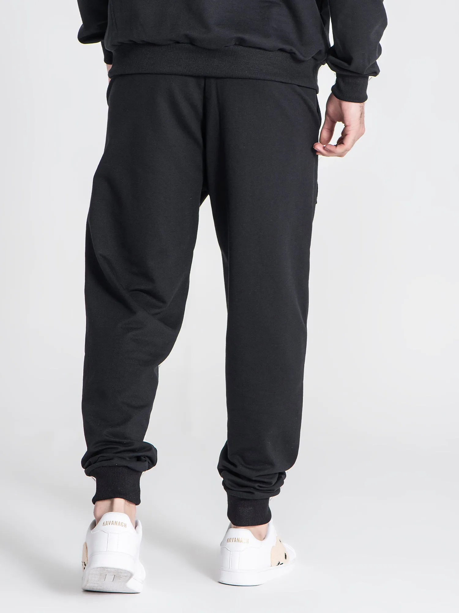 Black Collage Joggers