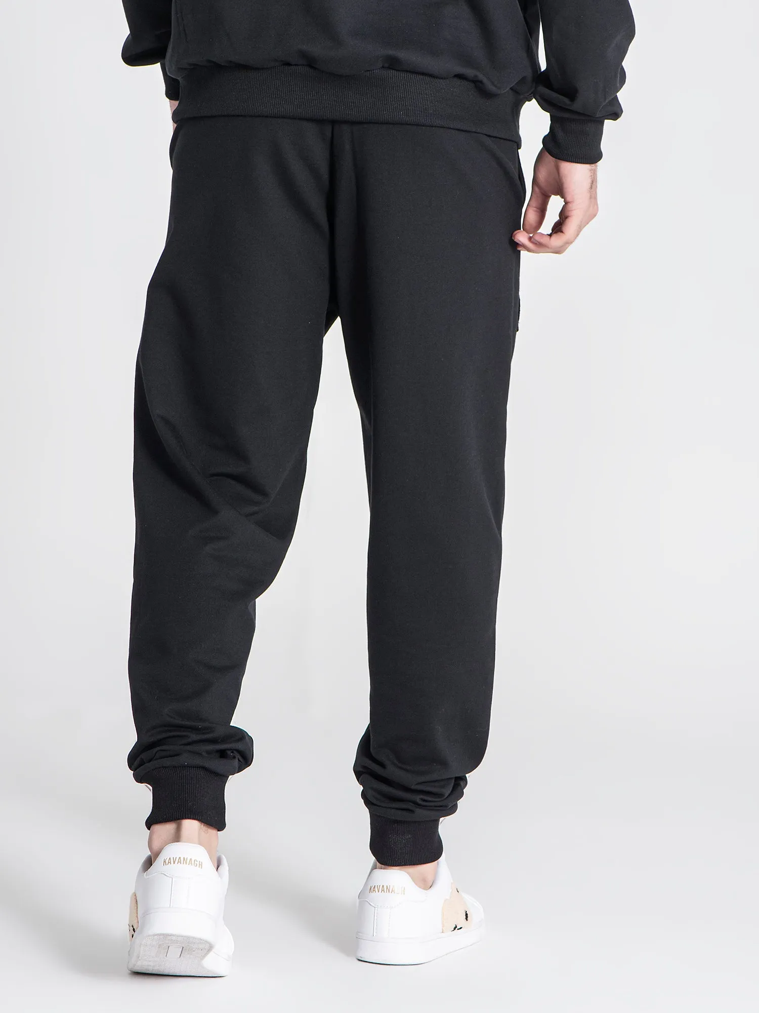 Black Collage Joggers