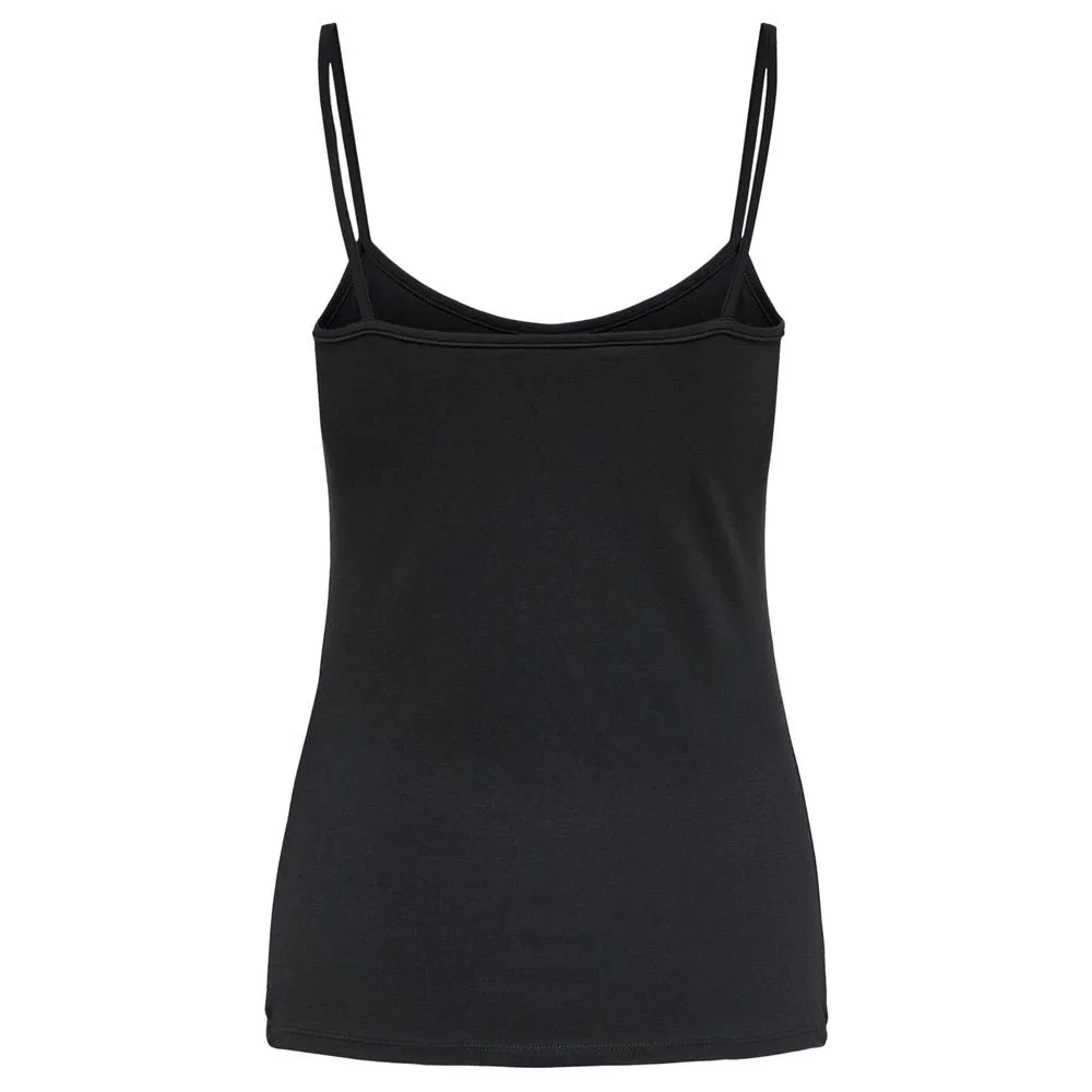 Black Cotton Tops & T-Shirt