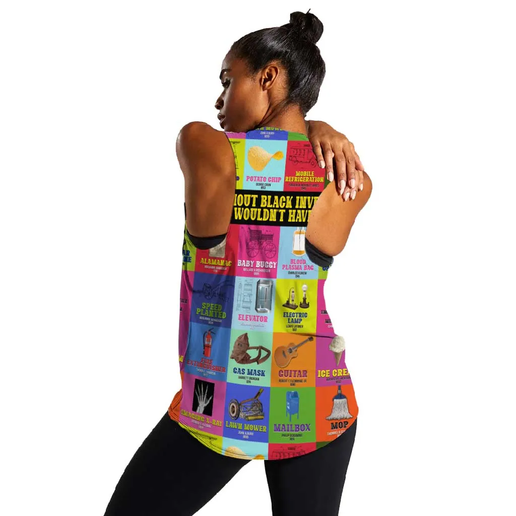 Black Inventions Women Racerback Tank African-American Inventors DT02