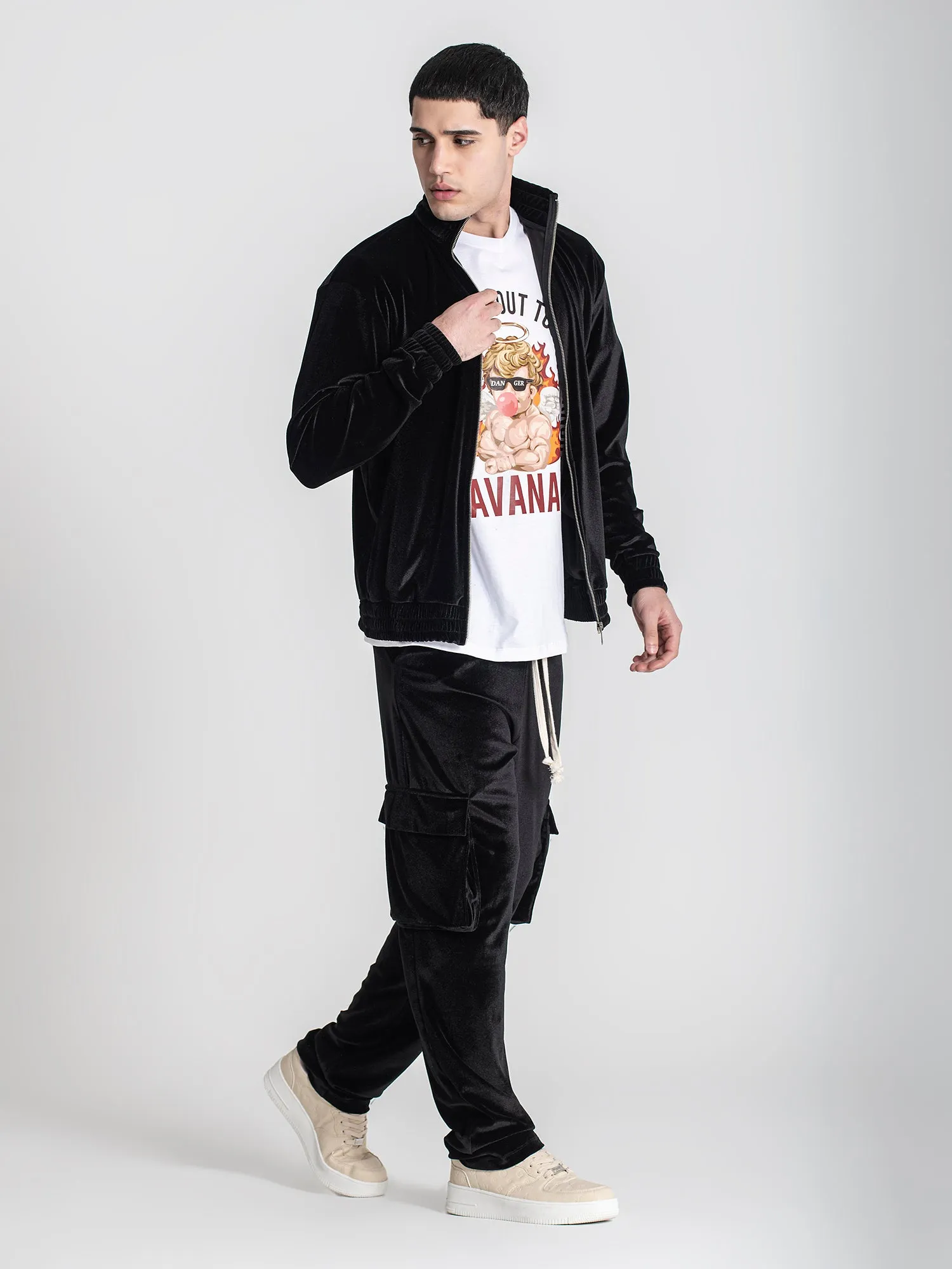 Black Urban Luxe Jacket