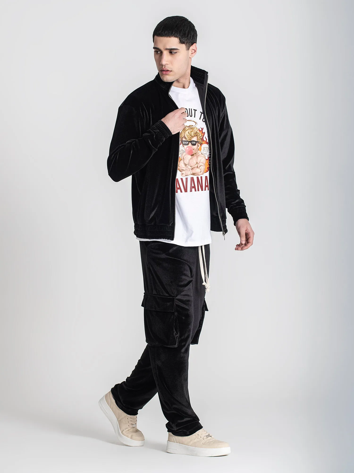Black Urban Luxe Jacket