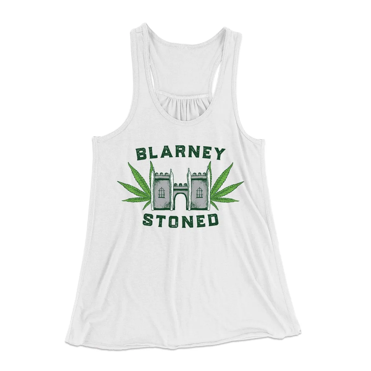 Blarney Stoned Women's Flowey Tank Top
