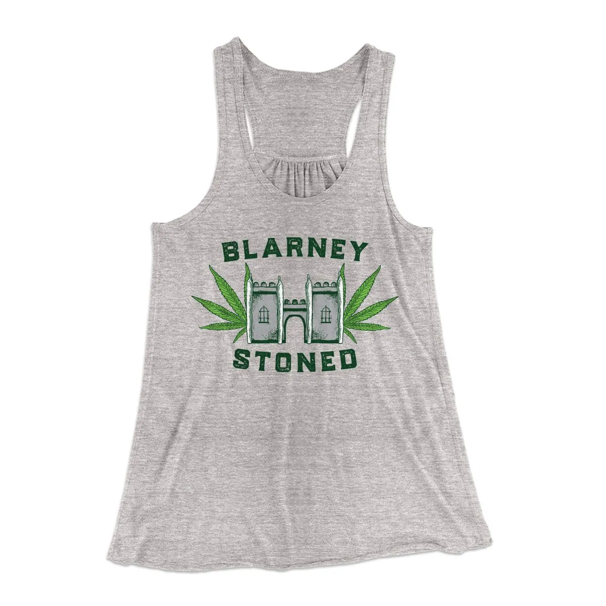 Blarney Stoned Women's Flowey Tank Top