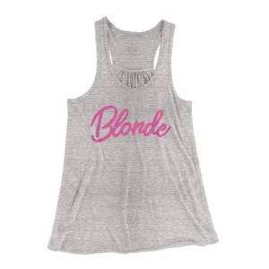 Blonde Funny Women's Flowey Tank Top