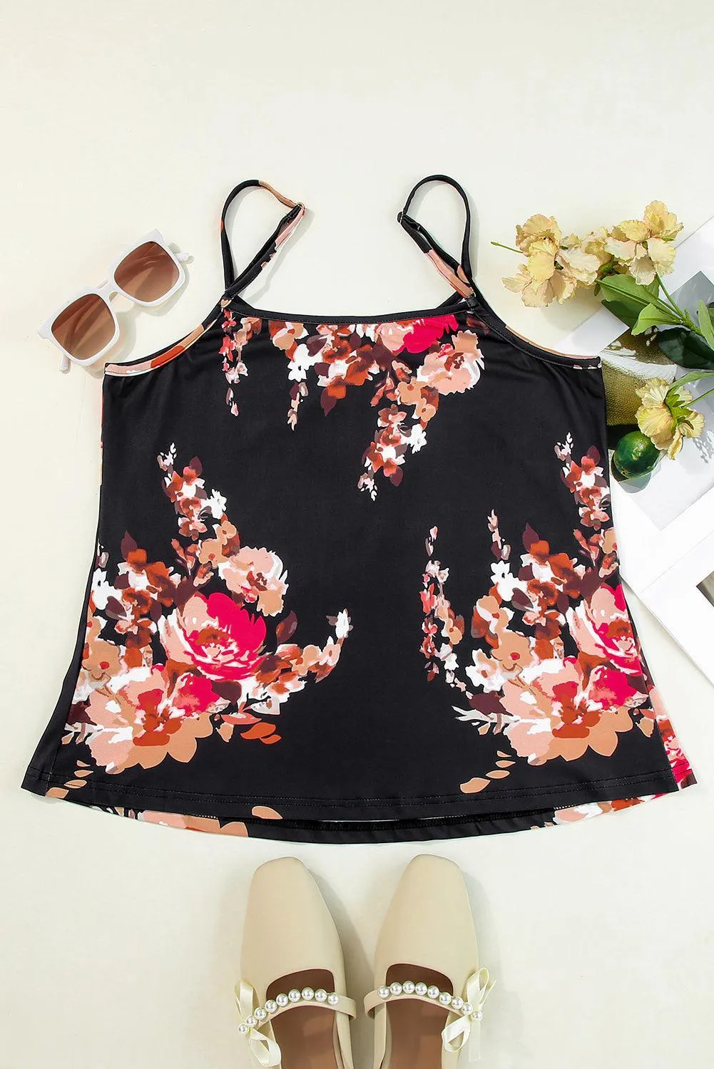 Bloom Wilder Spaghetti Strap Floral Cami
