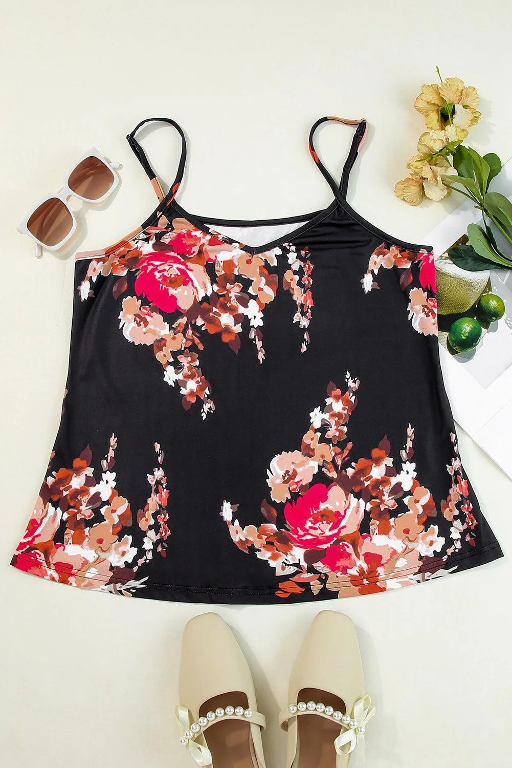 Bloom Wilder Spaghetti Strap Floral Cami