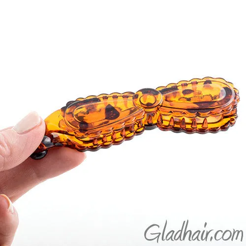 Bow Shaped Plastic Tort Banana Clip