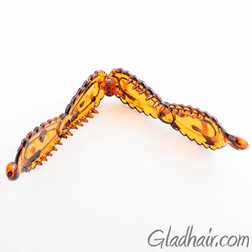 Bow Shaped Plastic Tort Banana Clip