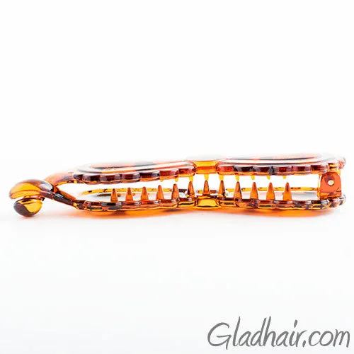 Bow Shaped Plastic Tort Banana Clip