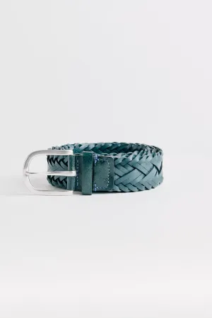 BRAIDED LEATHER BELT