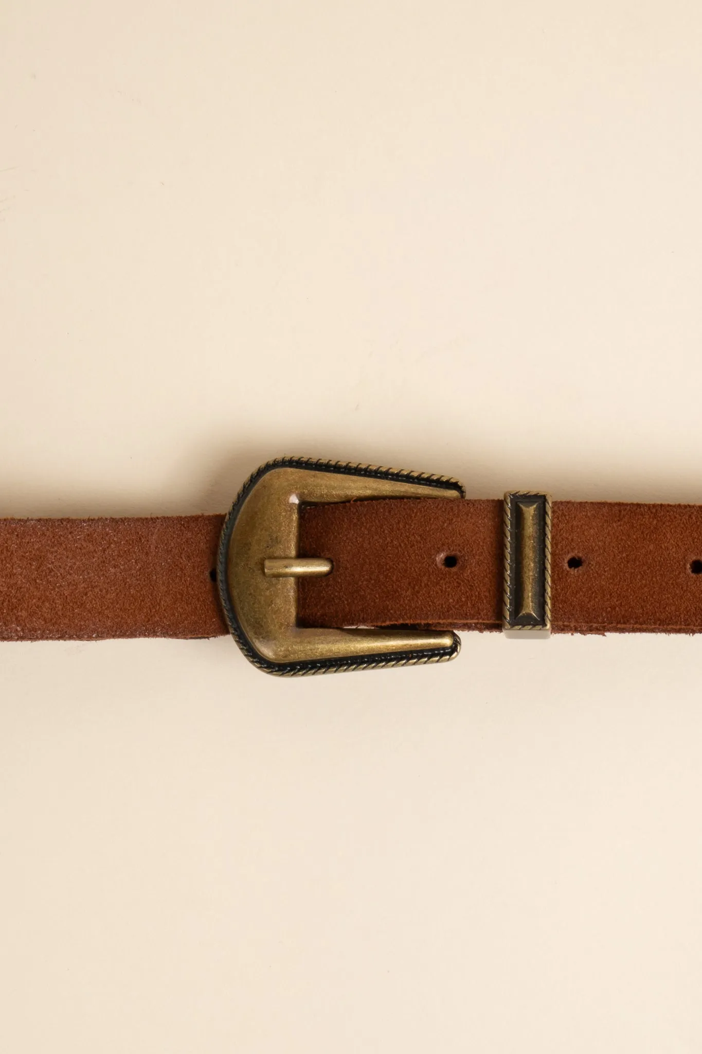 Braided Triptych Belt - Cognac