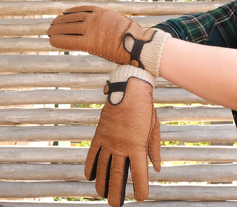 Breeze - Peccary leather gloves - women