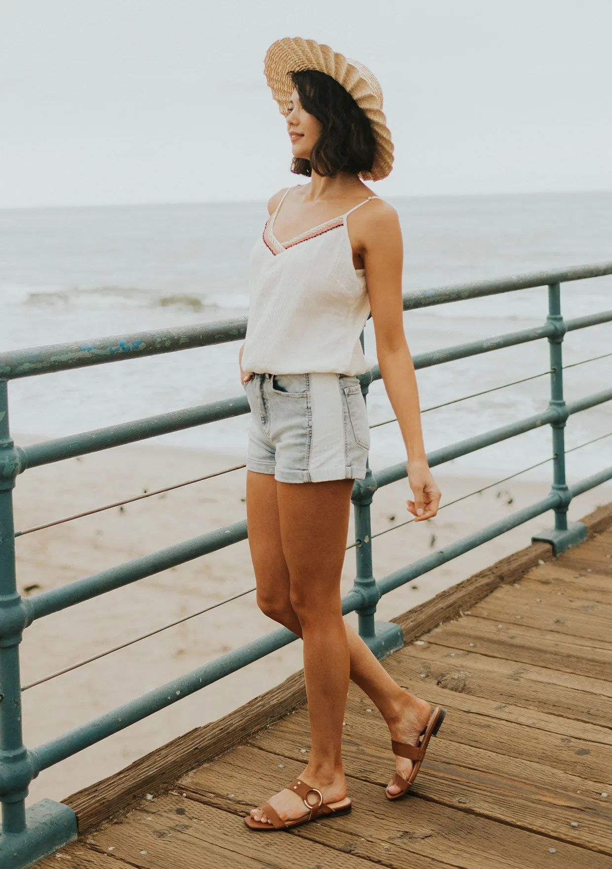 Brenda Embroidered Cami