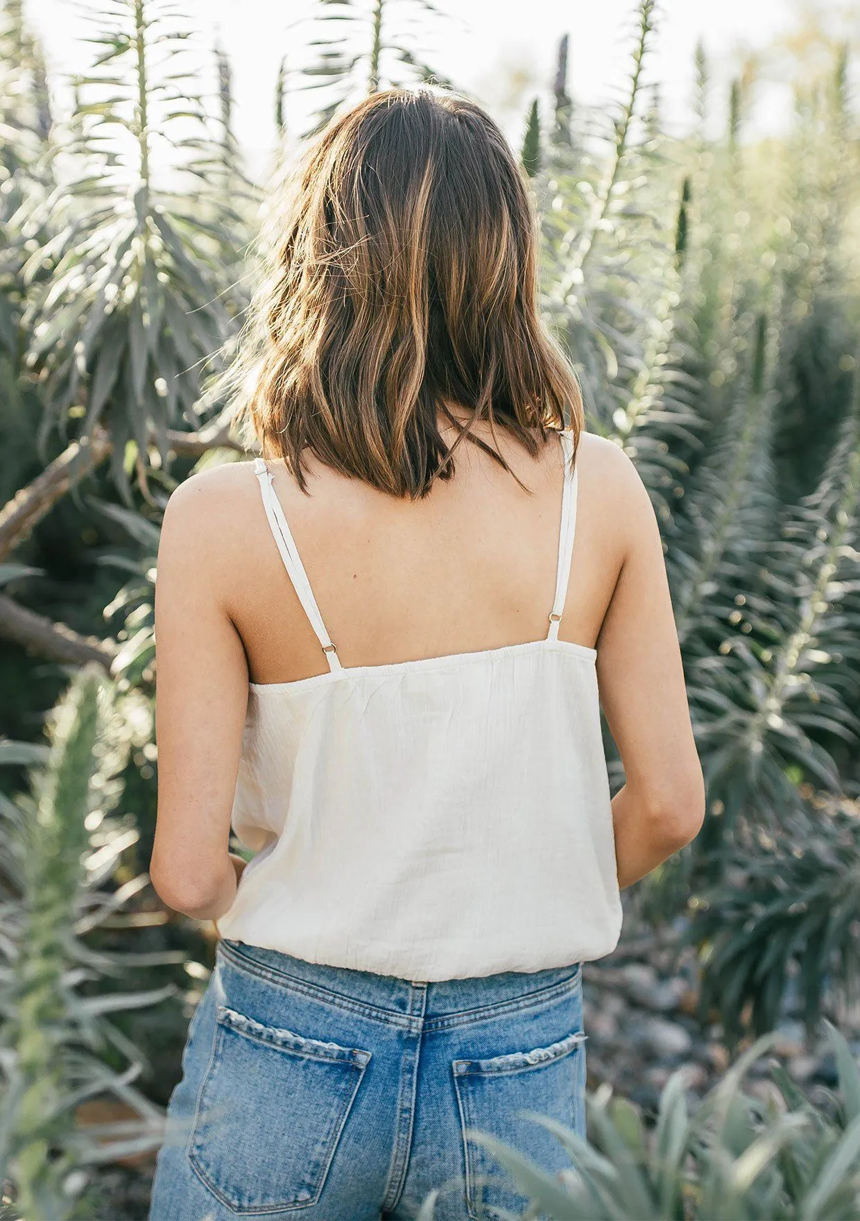 Brenda Embroidered Cami