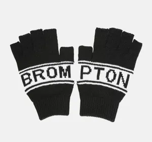 Brompton Logo Collection - Knitted Fingerless Gloves